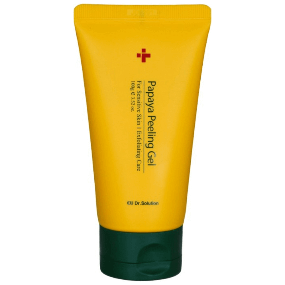 Энзимный пилинг-гель с PHA-кислотой CUSKIN Dr.Solution Papaya Peeling Gel, 100 мл